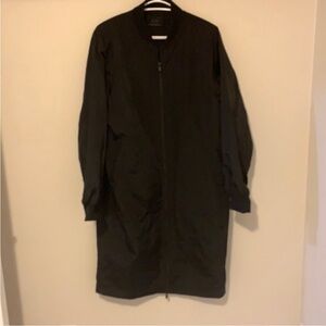 OAK & FORT long bomber jacket